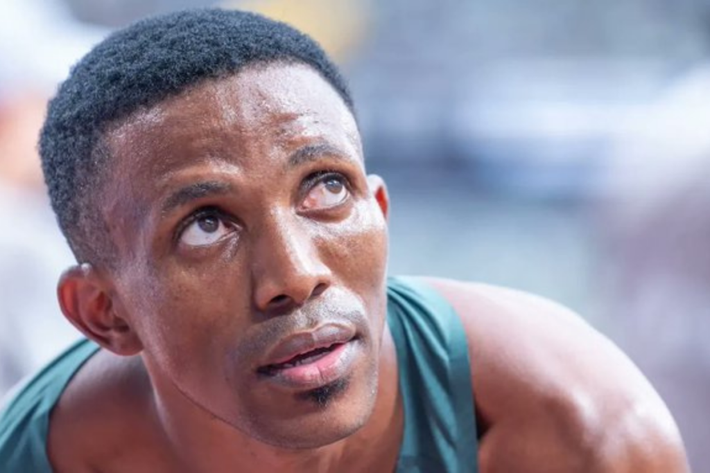 Tshite o roba rekoto ya 3000m gabedi