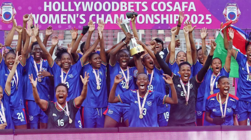 Namibia e fenya COSAFA ya basadi